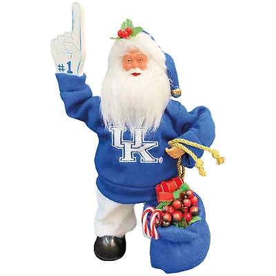 Kentucky Wildcats 12" Animated Musical Santa