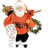 Oregon State Beavers 12" Santa Figure