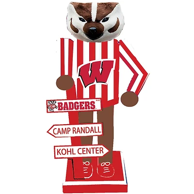 Wisconsin Badgers 12" Mascot Nutcracker