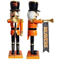Oregon State Beavers 14" Bugler Nutcracker