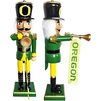 Oregon Ducks 14" Bugler Nutcracker