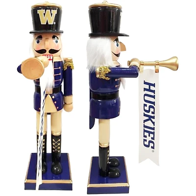 Washington Huskies 14" Bugler Nutcracker