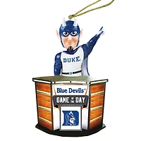 Duke Blue Devils 4" Game of the Day Ornament