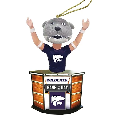 Kansas State Wildcats 4" Game of the Day Ornament