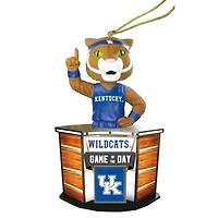 Kentucky Wildcats 4" Game of the Day Ornament