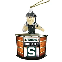Michigan State Spartans 4" Game of the Day Ornament