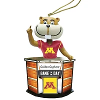 Minnesota Golden Gophers 4" Game of the Day Ornament