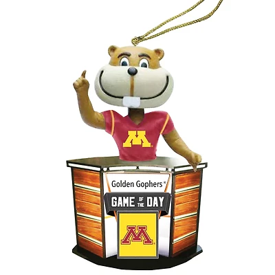 Minnesota Golden Gophers 4" Game of the Day Ornament