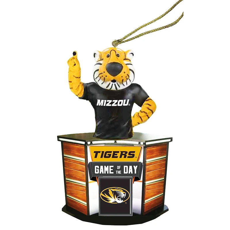 Missouri Tigers 4" Game of the Day Ornament
