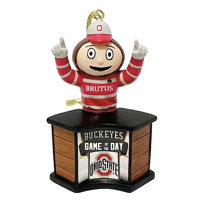 Ohio State Buckeyes 4" Game of the Day Ornament