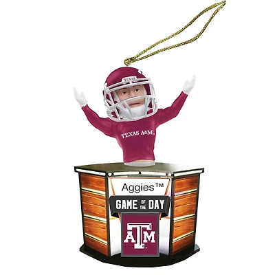 Texas A&M Aggies 4" Game of the Day Ornament