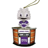 TCU Horned Frogs 4" Game of the Day Ornament