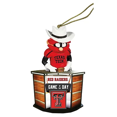 Texas Tech Red Raiders 4" Game of the Day Ornament