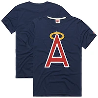 Men's Homage  Navy Los Angeles Angels Hyper Local Refresh T-Shirt