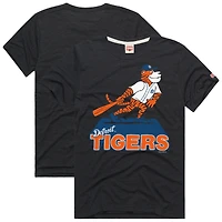 Men's Homage  Charcoal Detroit Tigers Hyper Local Refresh T-Shirt