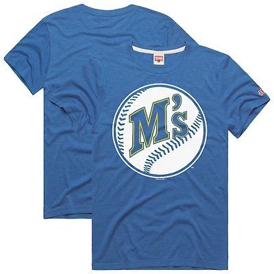 Men's Homage  Royal Seattle Mariners Hyper Local Refresh T-Shirt