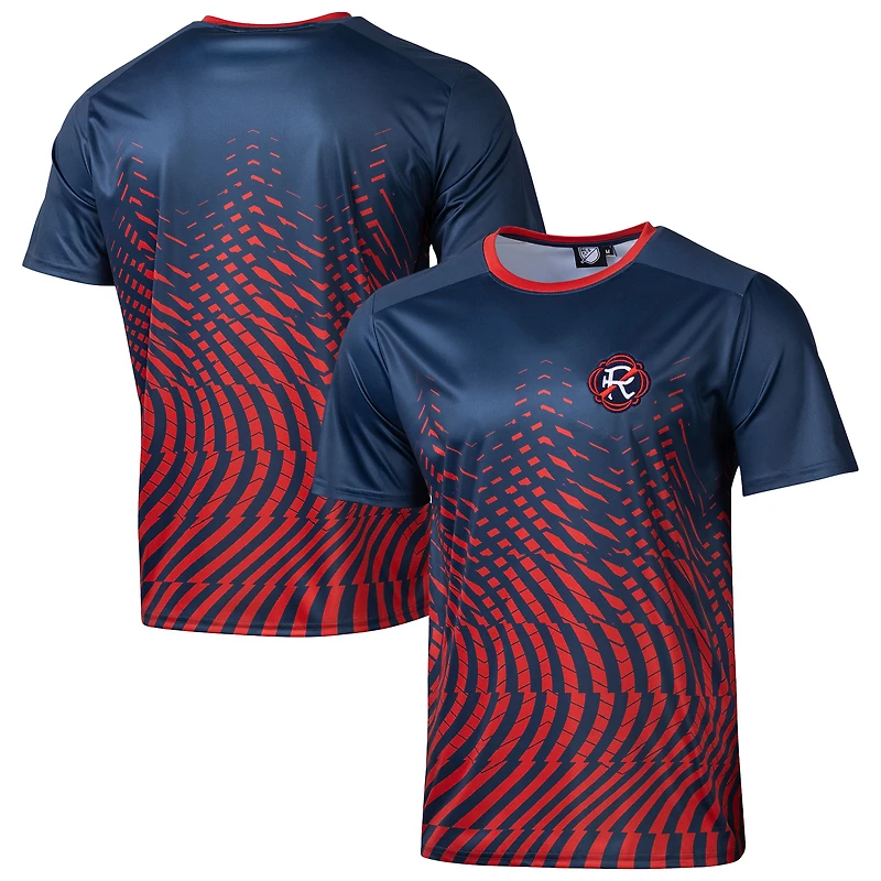 Men's Sport Design Sweden  Navy New England Revolution Ignite Sublimated T-Shirt
