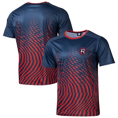 Men's Sport Design Sweden  Navy New England Revolution Ignite Sublimated T-Shirt