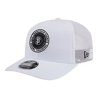 Men's New Era  White San Francisco Giants 2026 Spring Training Fan Pack 9SEVENTY Adjustable Trucker Hat