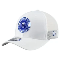 Men's New Era  White Texas Rangers 2026 Spring Training Fan Pack 9SEVENTY Adjustable Trucker Hat