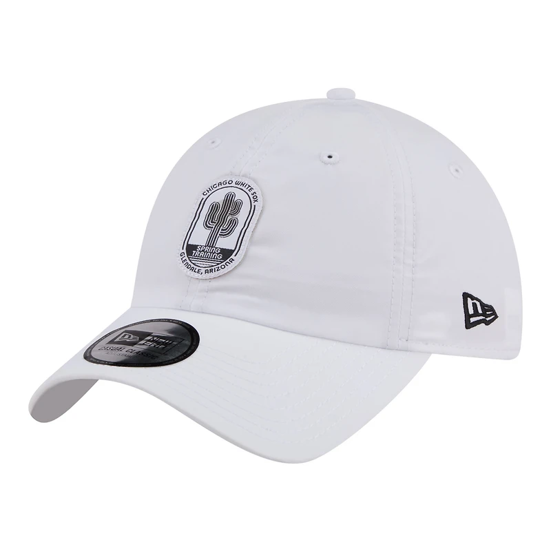 Men's New Era  White Chicago White Sox 2026 Spring Training Fan Pack Icon Casual Classic Adjustable Hat