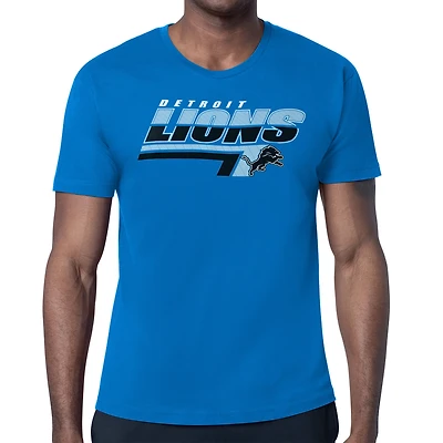 Men's Starter Detroit Lions Logo Push Graphic T-Shirt