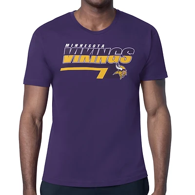 Men's Starter Minnesota Vikings Logo Push Graphic T-Shirt