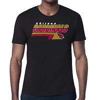 Men's Starter Black Arizona Cardinals Logo Push Graphic T-Shirt