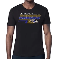 Men's Starter Baltimore Ravens Logo Push Graphic T-Shirt