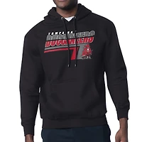 Men's Starter Black Tampa Bay Buccaneers Logo Push Graphic Hoodie