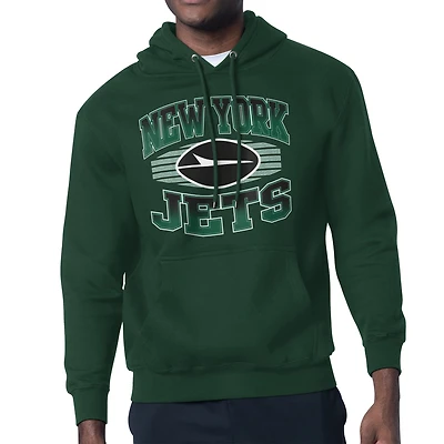 Men's Starter Green New York Jets Team Grit Graphic Hoodie
