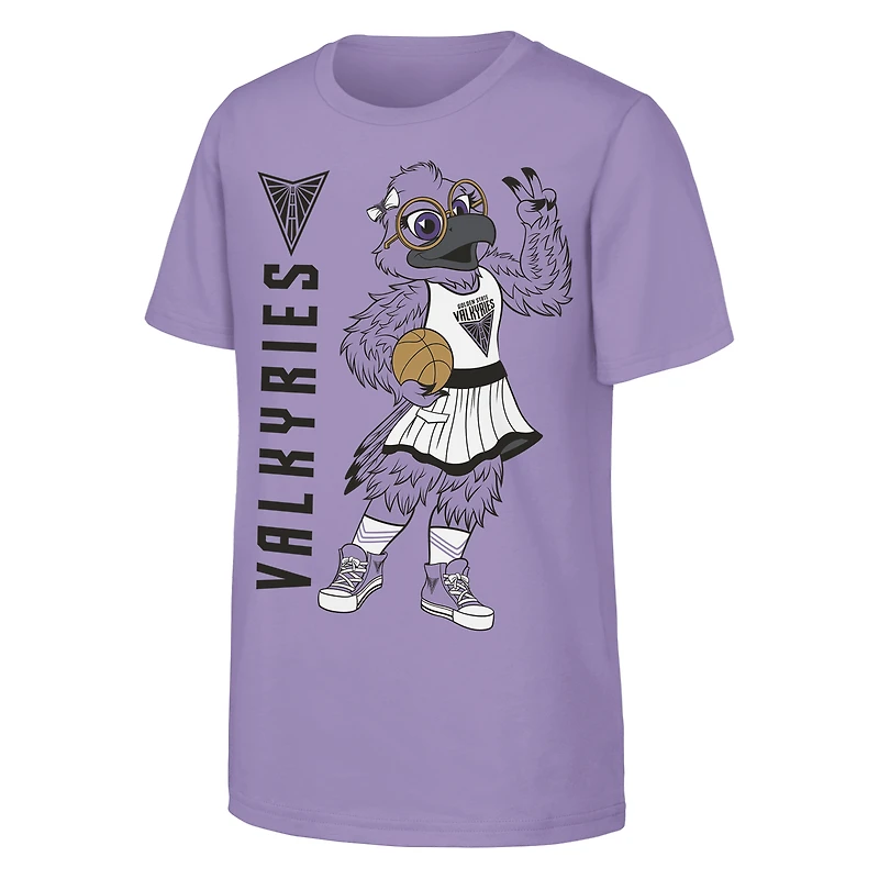 Youth  Violet Golden State Valkyries Mascot T-Shirt