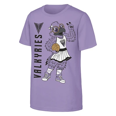 Youth  Violet Golden State Valkyries Mascot T-Shirt
