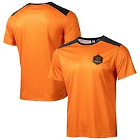 Men's Sport Design Sweden  Orange Houston Dynamo FC Sublimated Crest T-Shirt