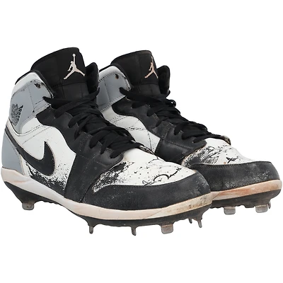 Jarren Duran Boston Red Sox Autographed Game-Used White/Black Jordan Brand Cleats from the 2024 MLB Season