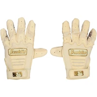 Kerry Carpenter Detroit Tigers Game-Used Tan Franklin Batting Gloves from the 2025 MLB Season