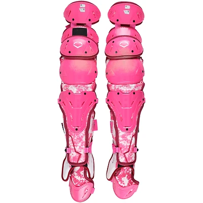 Austin Wells New York Yankees Game-Used Pink EvoShield Shin Guards vs. Athletics on May 11, 2025