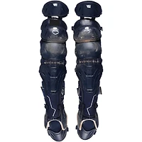 Austin Wells New York Yankees Game-Used Navy EvoShield Shin Guards vs. Milwaukee Brewers on March 30, 2025