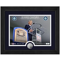 Highland Mint Ichiro Suzuki Seattle Mariners 2025 Baseball Hall of Fame Induction 13" x 16" Silver Coin Photo Mint
