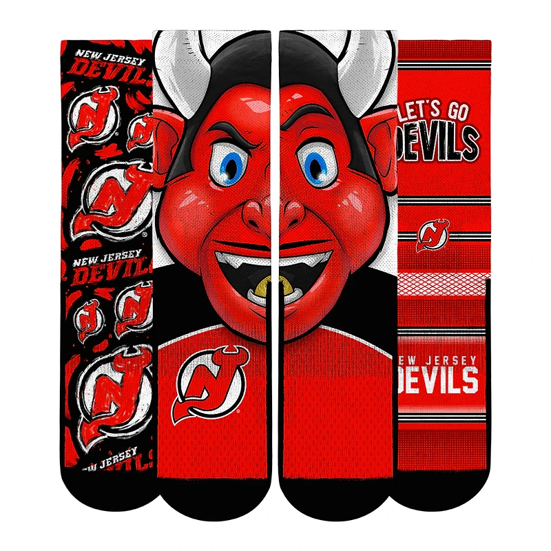 Unisex Rock Em Socks  New Jersey Devils Fan Favorites Three-Pack Crew Set
