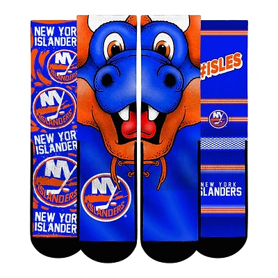 Unisex Rock Em Socks  New York Islanders Fan Favorites Three-Pack Crew Set