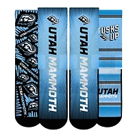 Unisex Rock Em Socks  Utah Mammoth Fan Favorites Three-Pack Crew Set