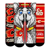 Unisex Rock Em Socks  Calgary Flames Fan Favorites Three-Pack Crew Set