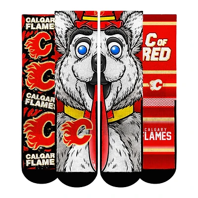 Unisex Rock Em Socks  Calgary Flames Fan Favorites Three-Pack Crew Set