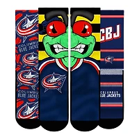 Unisex Rock Em Socks  Columbus Blue Jackets Fan Favorites Three-Pack Crew Set