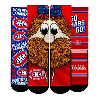 Youth Rock Em Socks  Montreal Canadiens Fan Favorites Three-Pack Crew Set