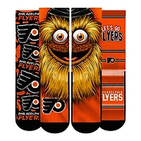 Youth Rock Em Socks  Philadelphia Flyers Fan Favorites Three-Pack Crew Set