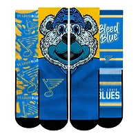 Youth Rock Em Socks  St. Louis Blues Fan Favorites Three-Pack Crew Set