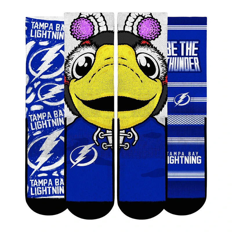 Youth Rock Em Socks  Tampa Bay Lightning Fan Favorites Three-Pack Crew Socks Set