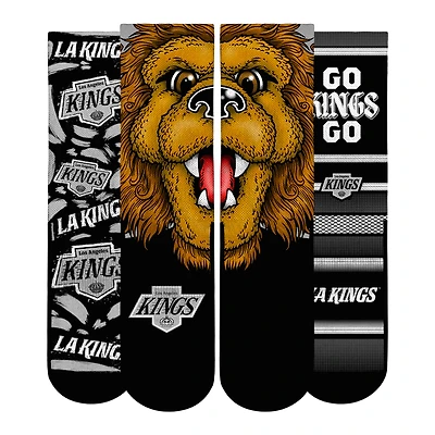 Youth Rock Em Socks  Los Angeles Kings Fan Favorites Three-Pack Crew Set